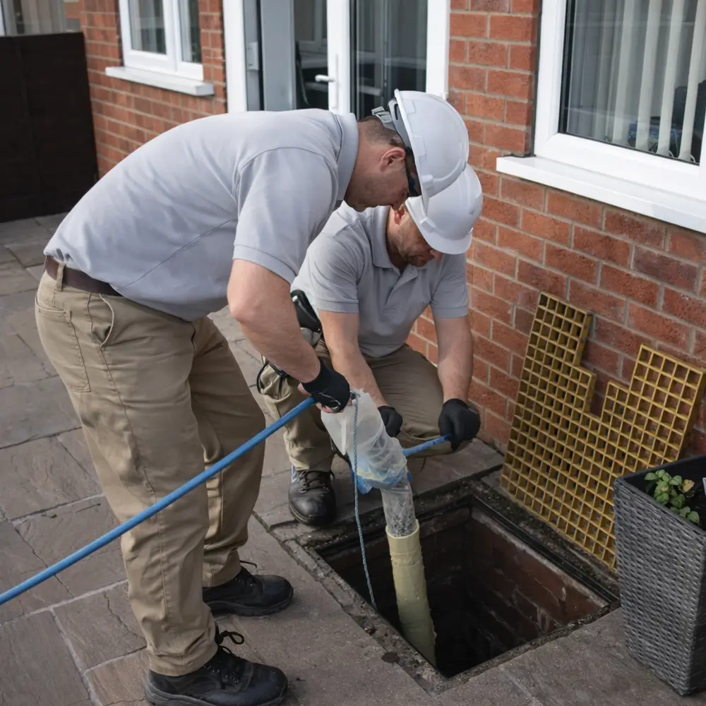 Blocked drain repair service in Bromley